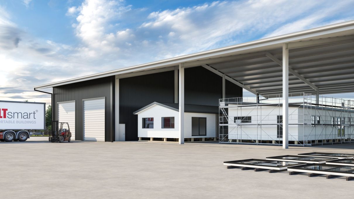 Builtsmart Transportable Homes Factory in Feilding