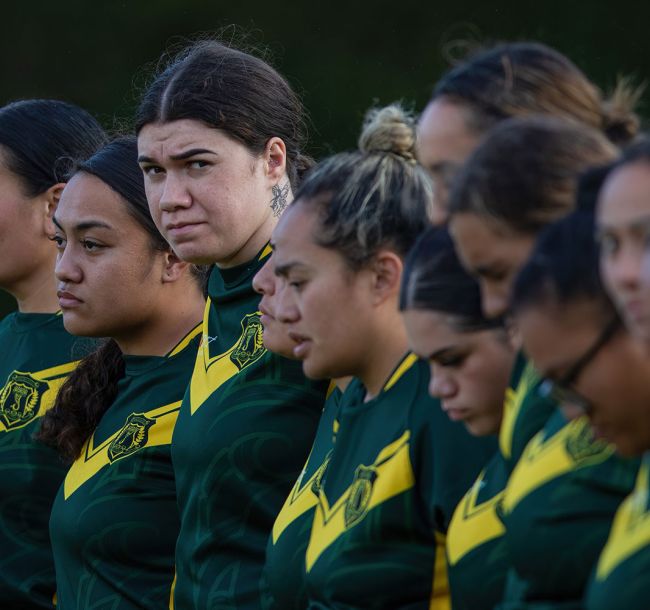 Women Players in the Taniwharau Rugby League Club